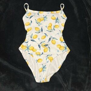 Jessica Simpson Lemon One-Piece Swimsuit